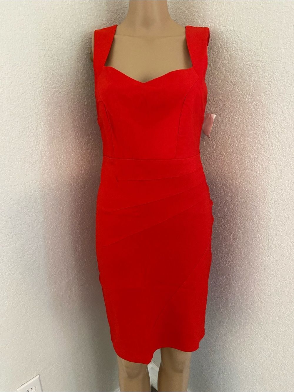New Charlotte Russe Redish/Orange Dress sz L